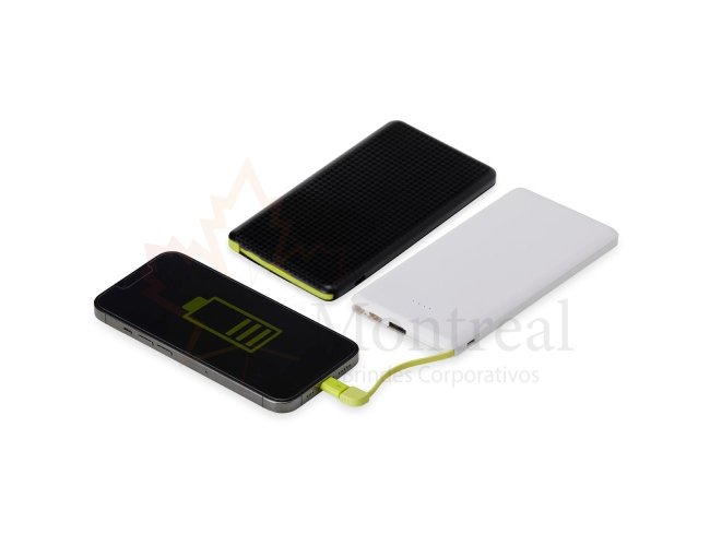 Power Bank 10.000mAh com Indicador LED