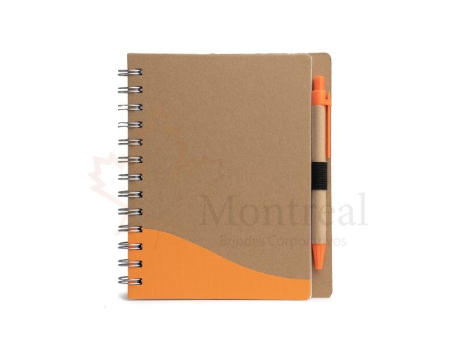 Bloco de Anotações com Caneta