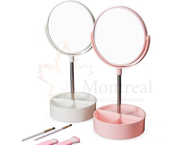 Espelho de Mesa Pl�stico