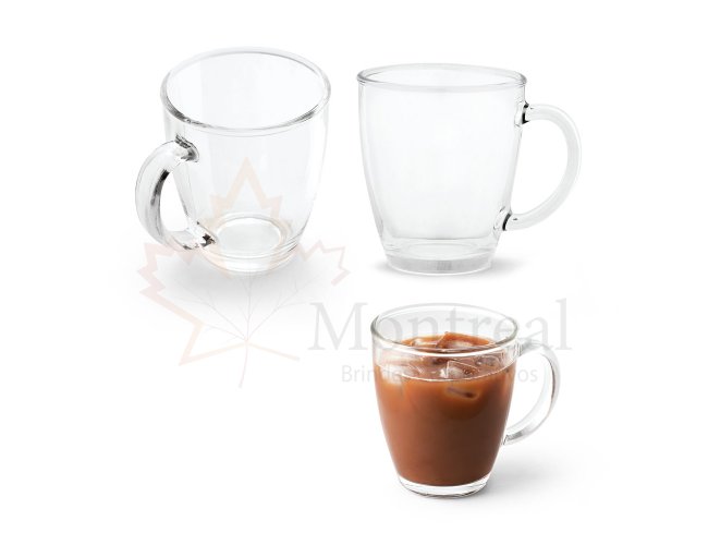 Caneca em vidro 390ml