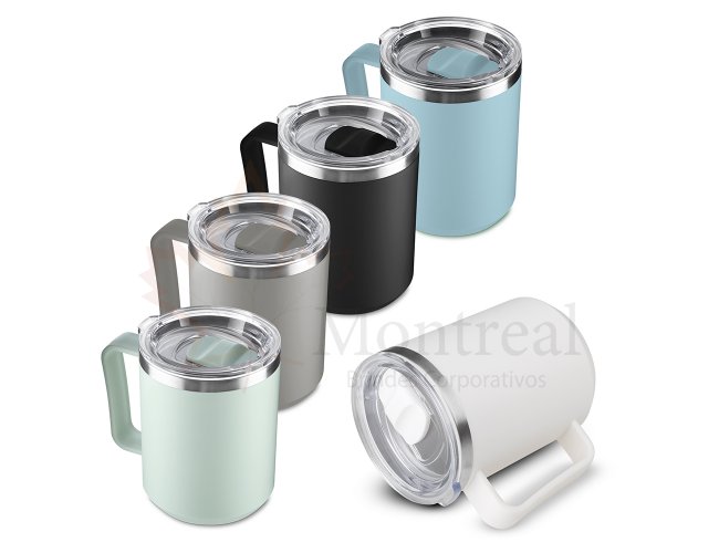 Caneca em plástico PP / Interna INOX