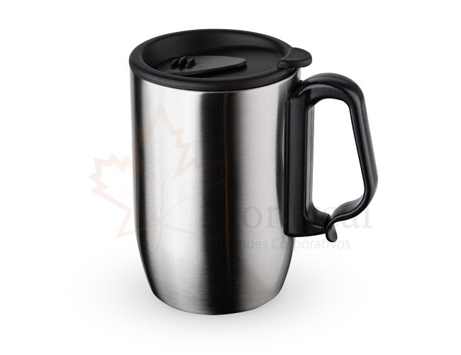 Caneca Inox Parede Dupla 350 ml