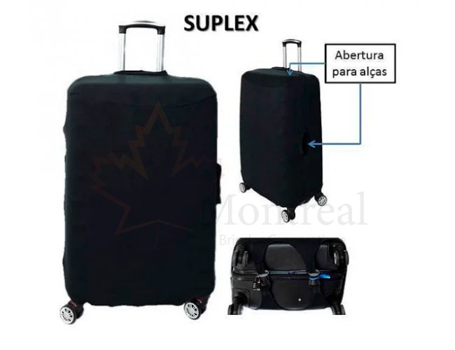 Capa para Malas de Viagem Suplex Personalizada