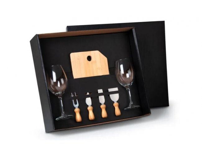 Kit Queijo E Vinho - 7 Ps