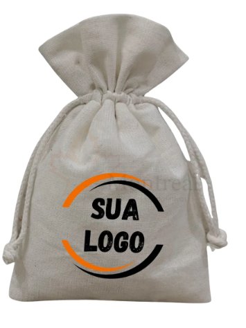 Saco Algod�o Cru Sustent�vel