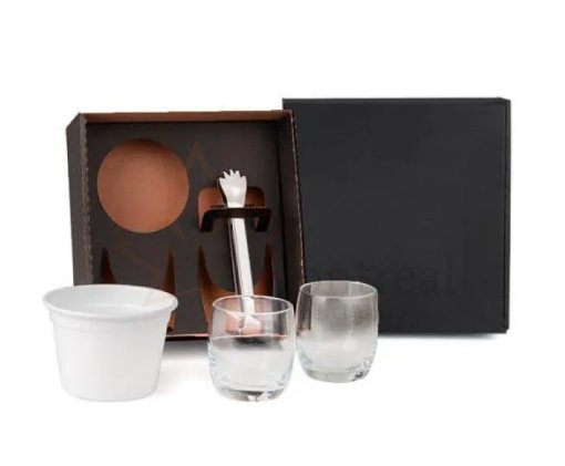 Kit Para Whisky Com Balde - 4 Ps