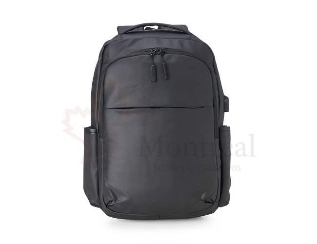 Mochila Couro Sinttico USB 20 Litros