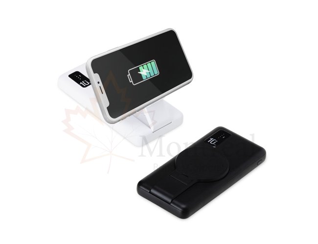 Power Bank 10.000mAh com Carregamento via Induo ou via Cabo