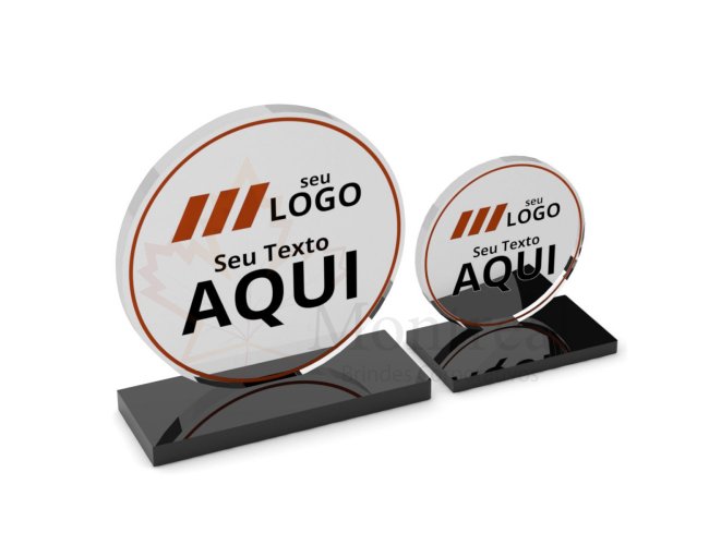 Trofu em Acrlico Personalizado